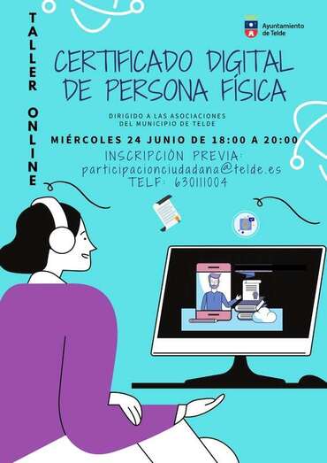 Cartel divulgativo del curso (Foto TA)